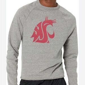 Washington State Cougars Sweatshirt Large Gray Men’s NCAA NEW